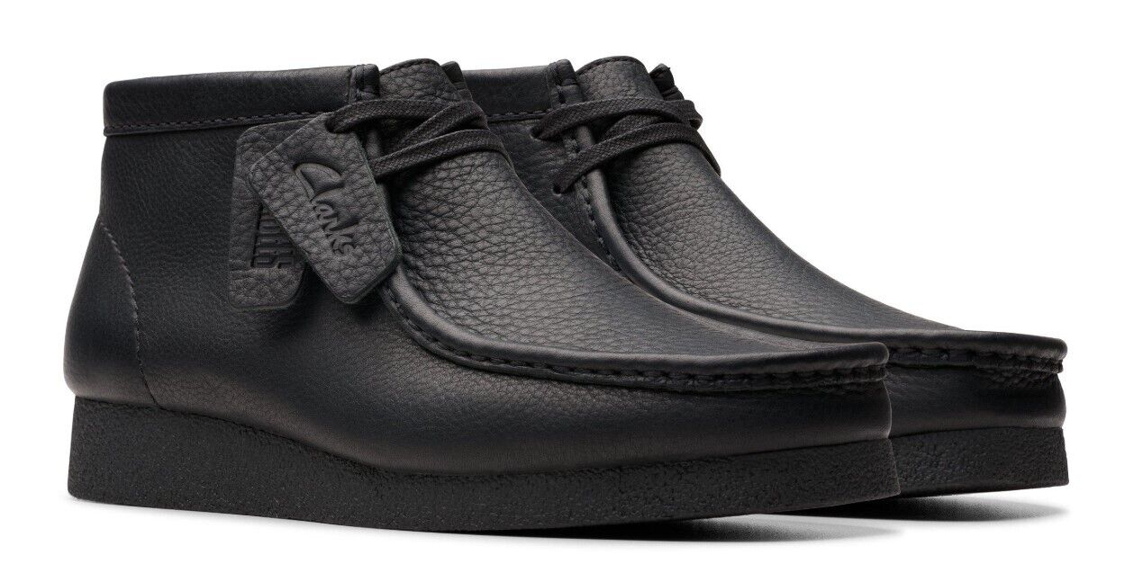 Clarks Wallabee Evo Bt (26179710) Black Leather