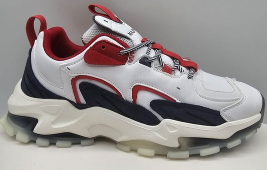 Mazino - Mantle-007 - White / Navy / Red