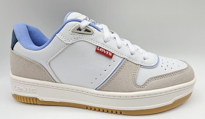 Levi's Drive Lo (White/Blue/Navy) 510-13067 - Women's