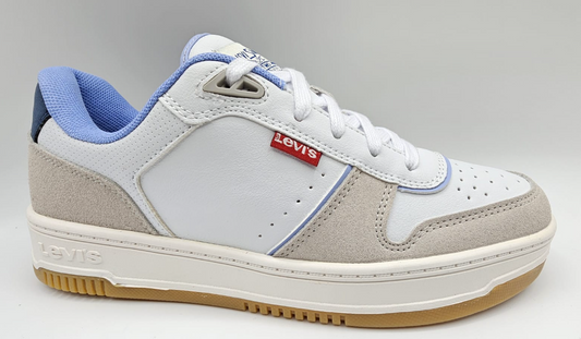 Levi's Drive Lo (White/Blue/Navy) 510-13067 - Women's
