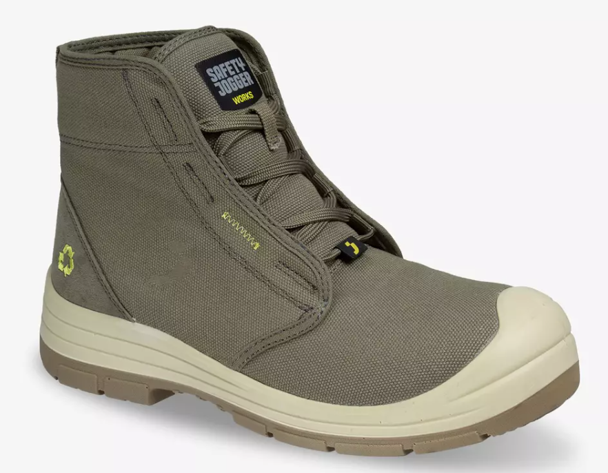Safety Jogger, Steel Toe Work Boot, ECODESERT SIP MID