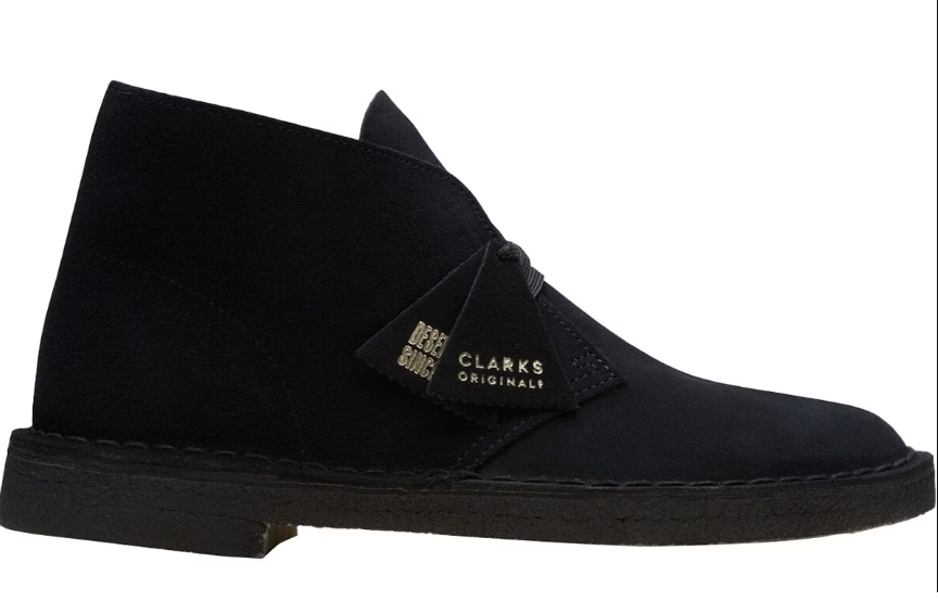 Clarks - Desert Boot - Black Suede - 26155480 - Men's