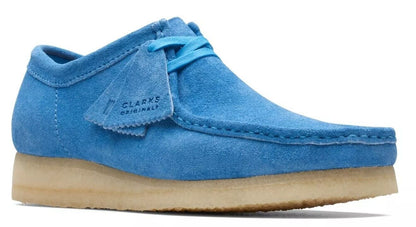 Clarks Wallabee - 26170534 - Bright Blue - Adults