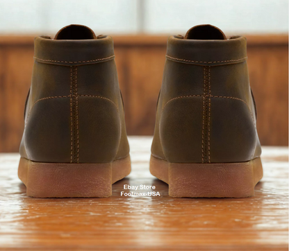 Clarks (Kids / Juniors) Wallabee Boot Beeswax - 26168134