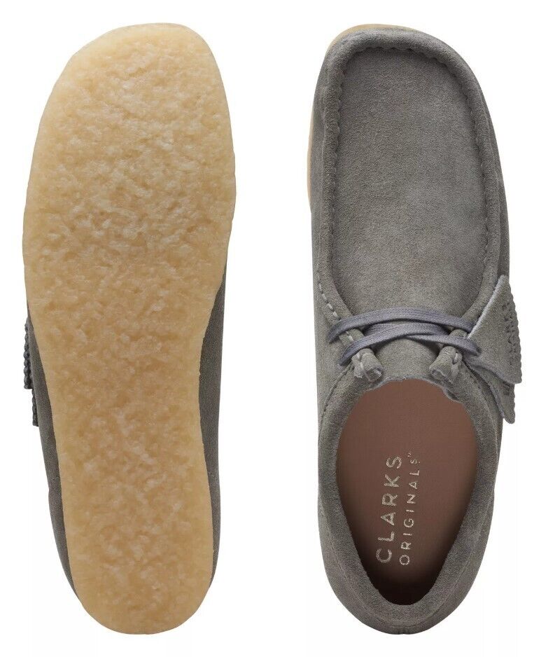Clarks Wallabee - 26170535 - Adults - Grey Suede