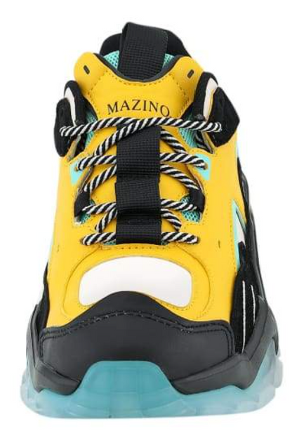 Mazino - Mantle-025 - Teal/Yellow/Black