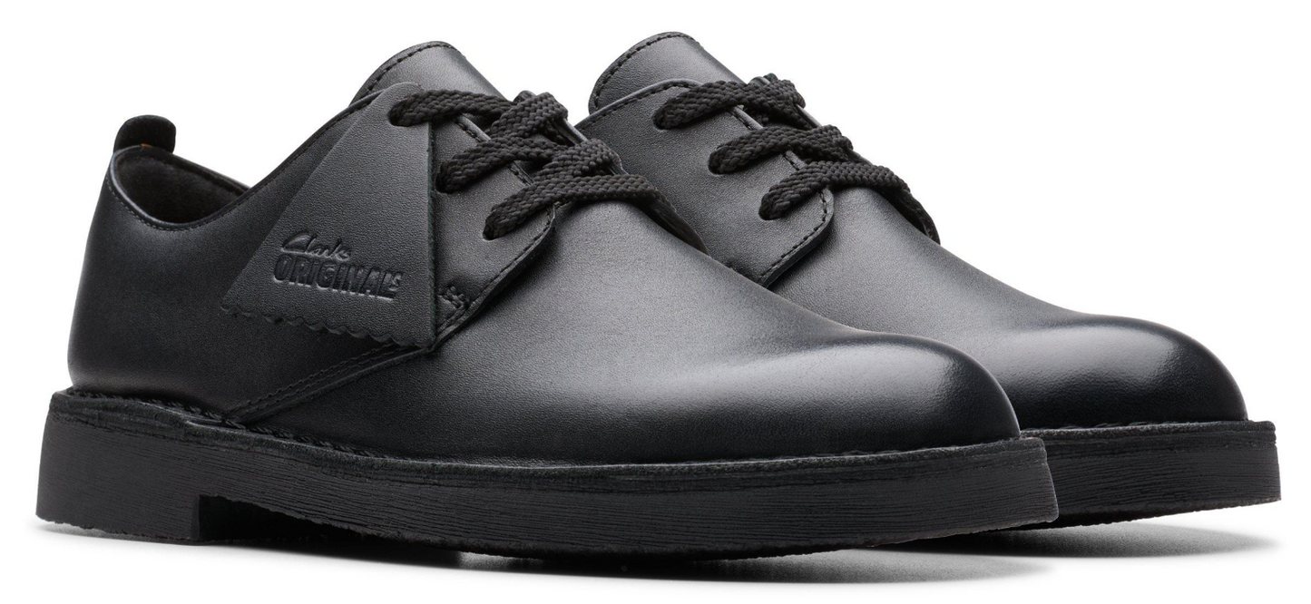 Clarks Desert London Black Leather - 26177675 - KIDS / JUNIORS