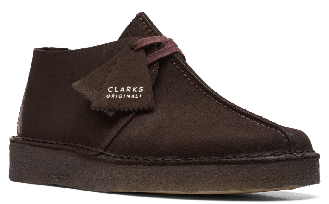 Clarks Desert Trek - Dark Brown Suede - 26155488