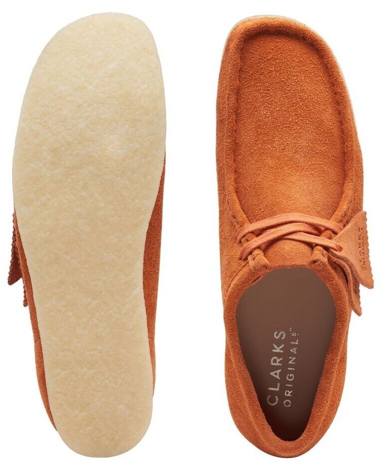 Clarks Wallabee Originals Burnt Orange - 26173637