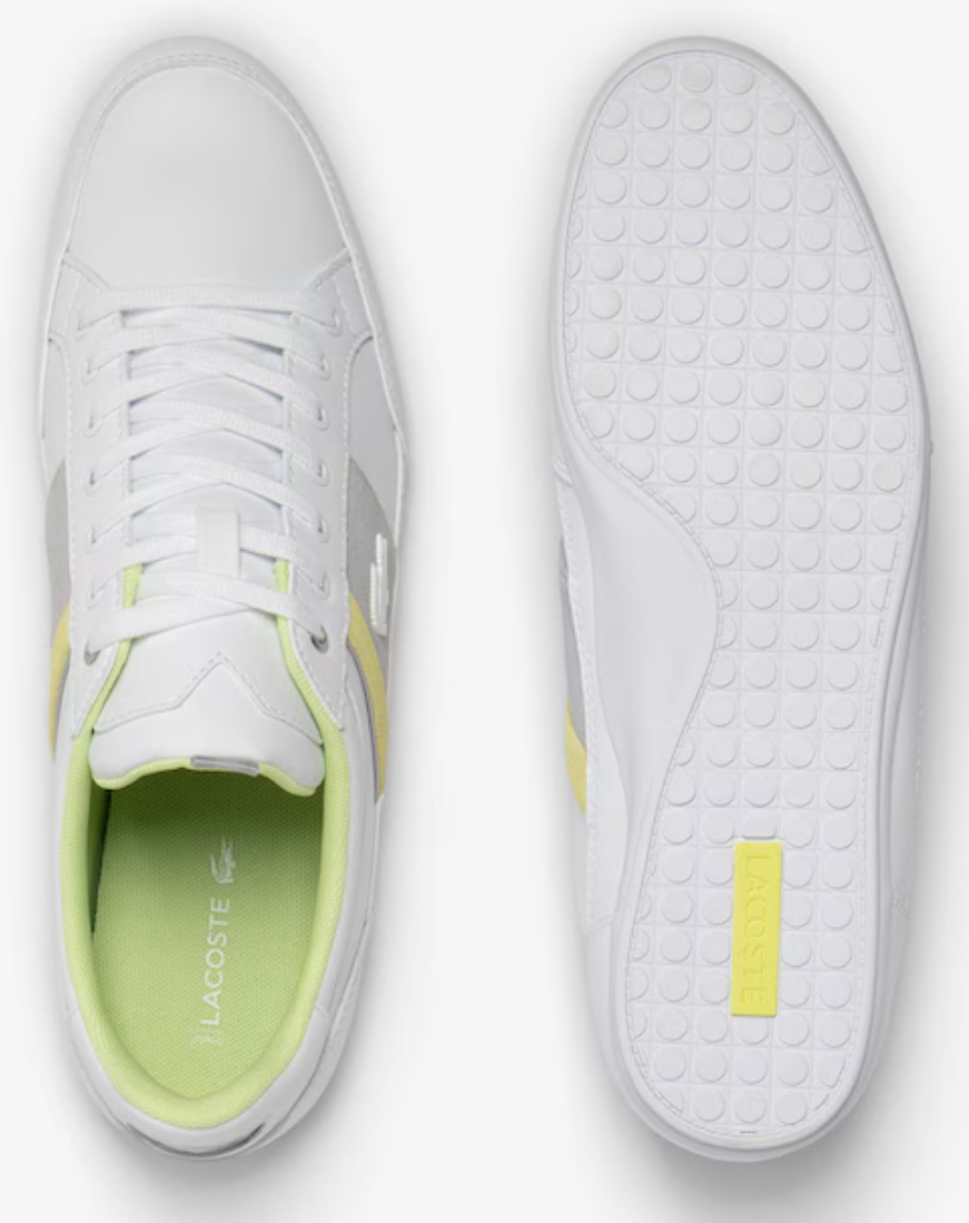Lacoste Chaymon 223 1 CMA - 746CMA0005-2L6 - WHITE / LT. GRN (MEN'S)
