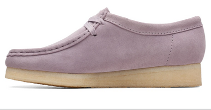Clarks Wallabee - 26173244 - Mauve Suede (Women's)