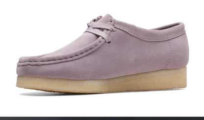 Clarks Wallabee - 26173244 - Mauve Suede (Women's)