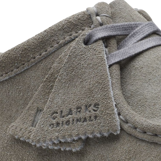 Clarks Wallabee - 26170535 - Adults - Grey Suede