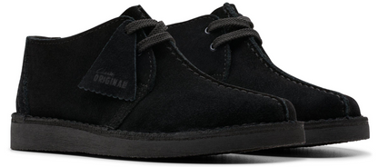 Clarks Desert Trek Black Suede - 26168046 - KIDS / JUNIORS