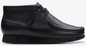 Clarks Wallabee Boot - 26168041 - KIDS / JUNIORS (BLACK LEATHER)