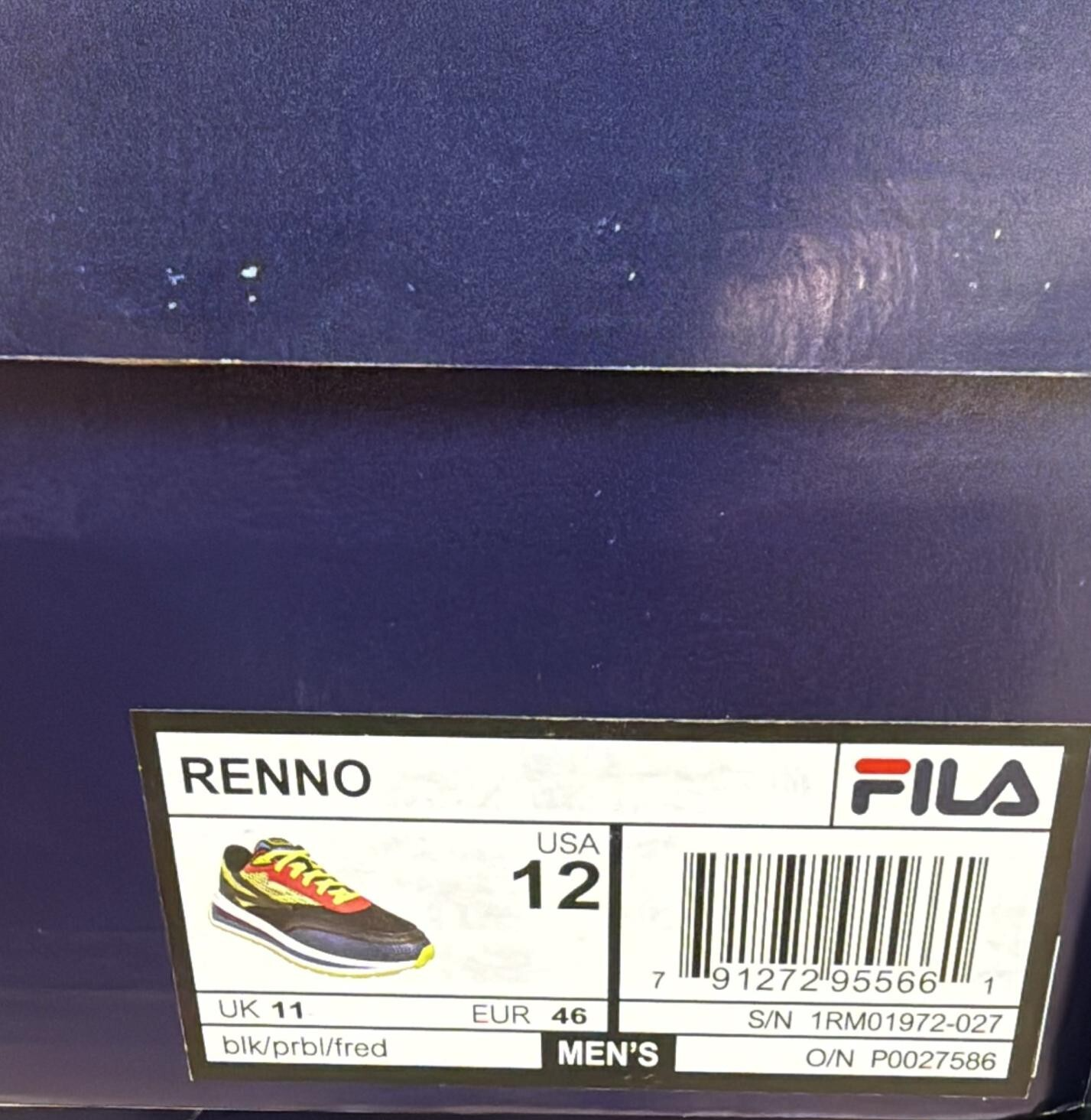Fila Renno - BLK / PRBL / FRED - 1RM01972-027
