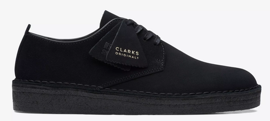 Clarks Desert Coal London Black Suede - 26171744
