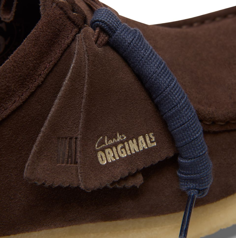 Clarks Wallabee Lo - Brown Suede - 26156606 - Men