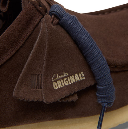 Clarks Wallabee Lo - Brown Suede - 26156606 - Men