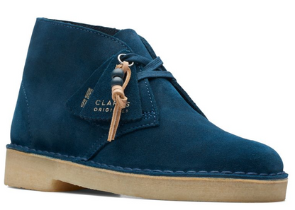 Clarks Desert Boot. Deep Blue Suede - 26173213 (WOMEN'S)