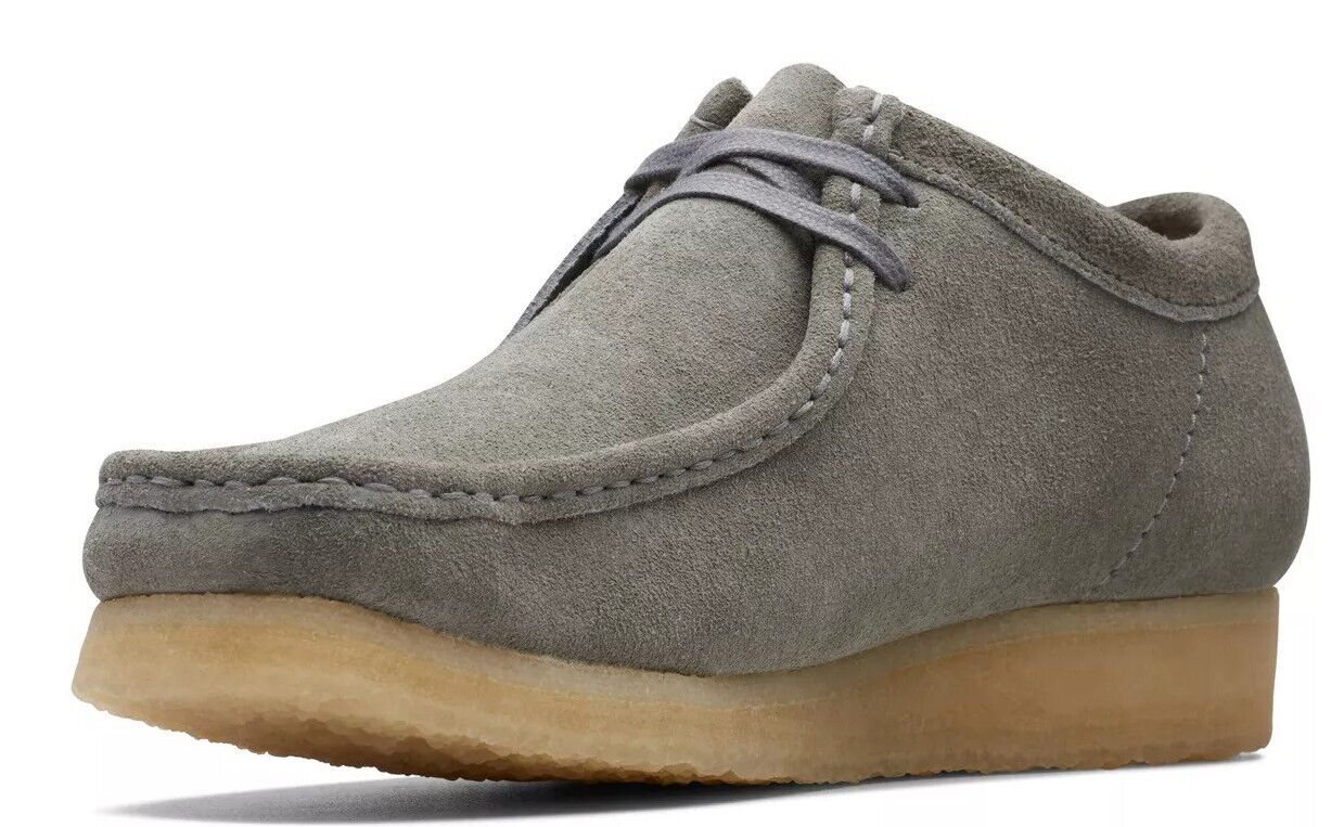 Clarks Wallabee - 26170535 - Adults - Grey Suede
