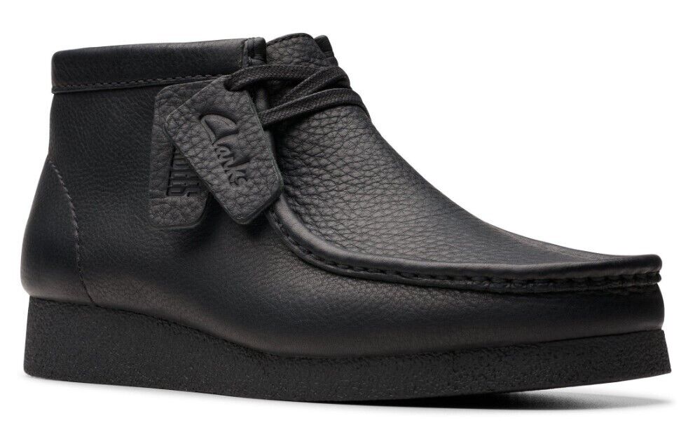 Clarks Wallabee Evo Bt (26179710) Black Leather