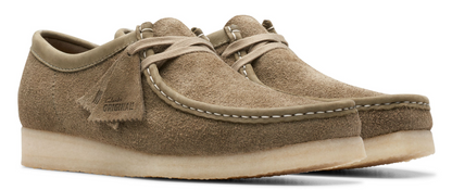 Clarks Wallabee "Pale Khaki Suede" 26175710