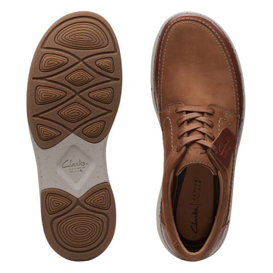 Clarks Nature 5 Lo - 26168613 -  Dark Tan Combi