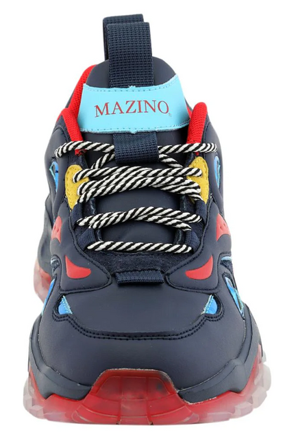 Mazino - Augen-162 - Navy / Multi
