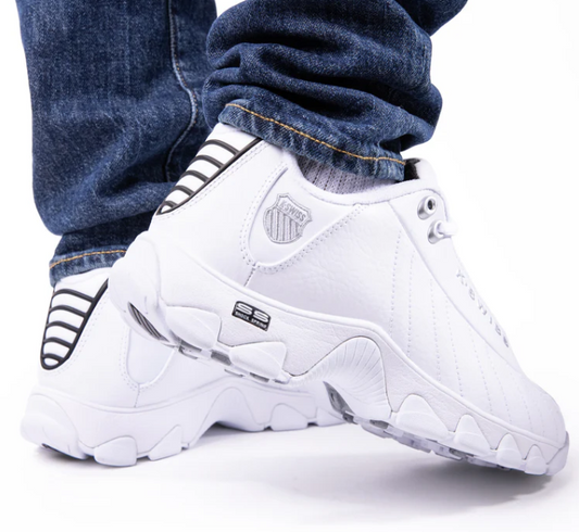 K.Swiss ST329 CMF - White/Black/ Silver - 03426-129-M