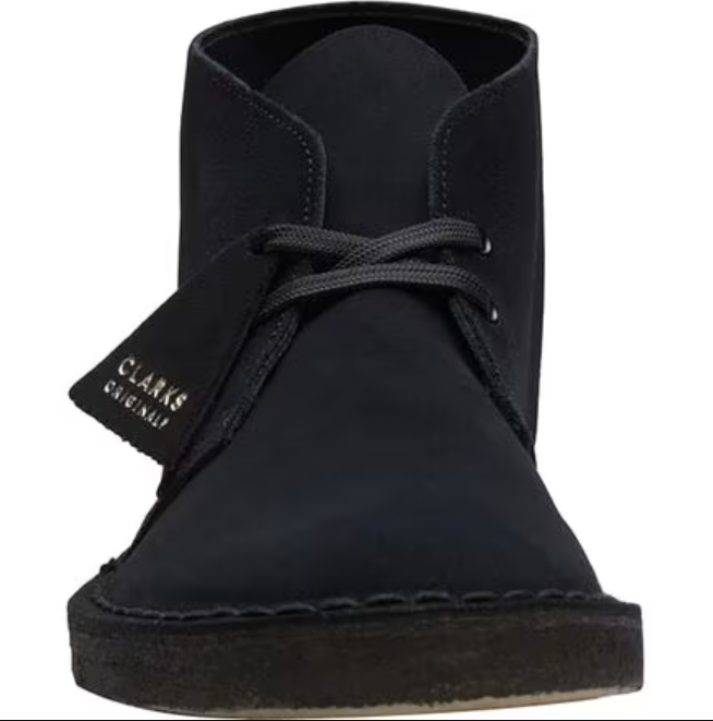 Clarks - Desert Boot - Black Suede - 26155480 - Men's