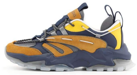 Mazino - Core-215 - Cognac / Navy / Yellow