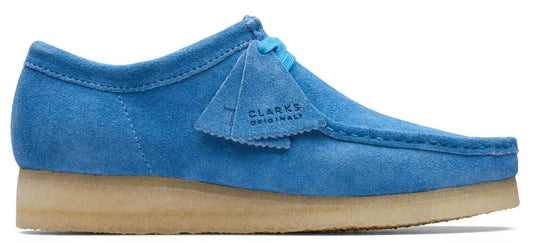 Clarks Wallabee - 26170534 - Bright Blue - Adults