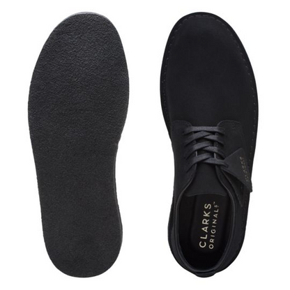 Clarks Desert Coal London Black Suede - 26171744