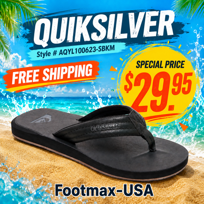 Quicksilver Carver Nubuck Sandal - AQYL100623-SBKM