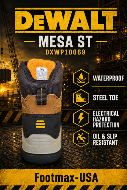 Dewalt Mesa ST - Steel Toe - Waterproof - Electrical Hazard - DXWP10069