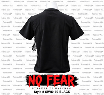 STREETZ IZ WATCHIN T-SHIRT - SIW5179-BLACK - MENS - NO FEAR