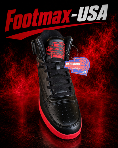 Patrick Ewing 33 Hi-Orion Rebound - 1RBE003-012 (Red / Black)