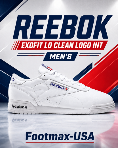 Reebok Exofit Lo Clean Logo Int. - 100000169 - White / Royal (Men's)