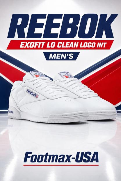 Reebok Exofit Lo Clean Logo Int. - 100000169 - White / Royal (Men's)
