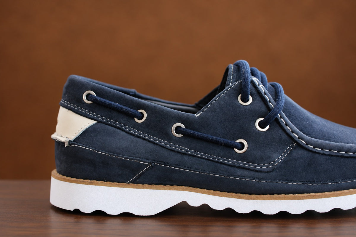 Clarks Durleigh Sail - 26157795 - Navy Nubuck - Mens