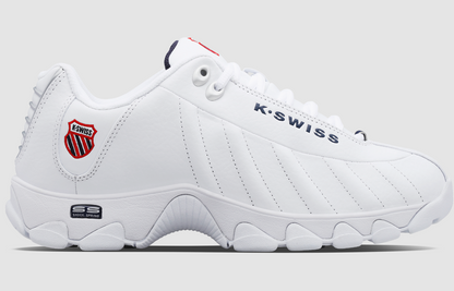 K-SWISS ST329 CMF - 03426-130-XW (WIDE) - White / Navy / Red (Men's)