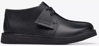 Clarks Desert Trek Black Leather - 26168132 - KIDS / JUNIORS