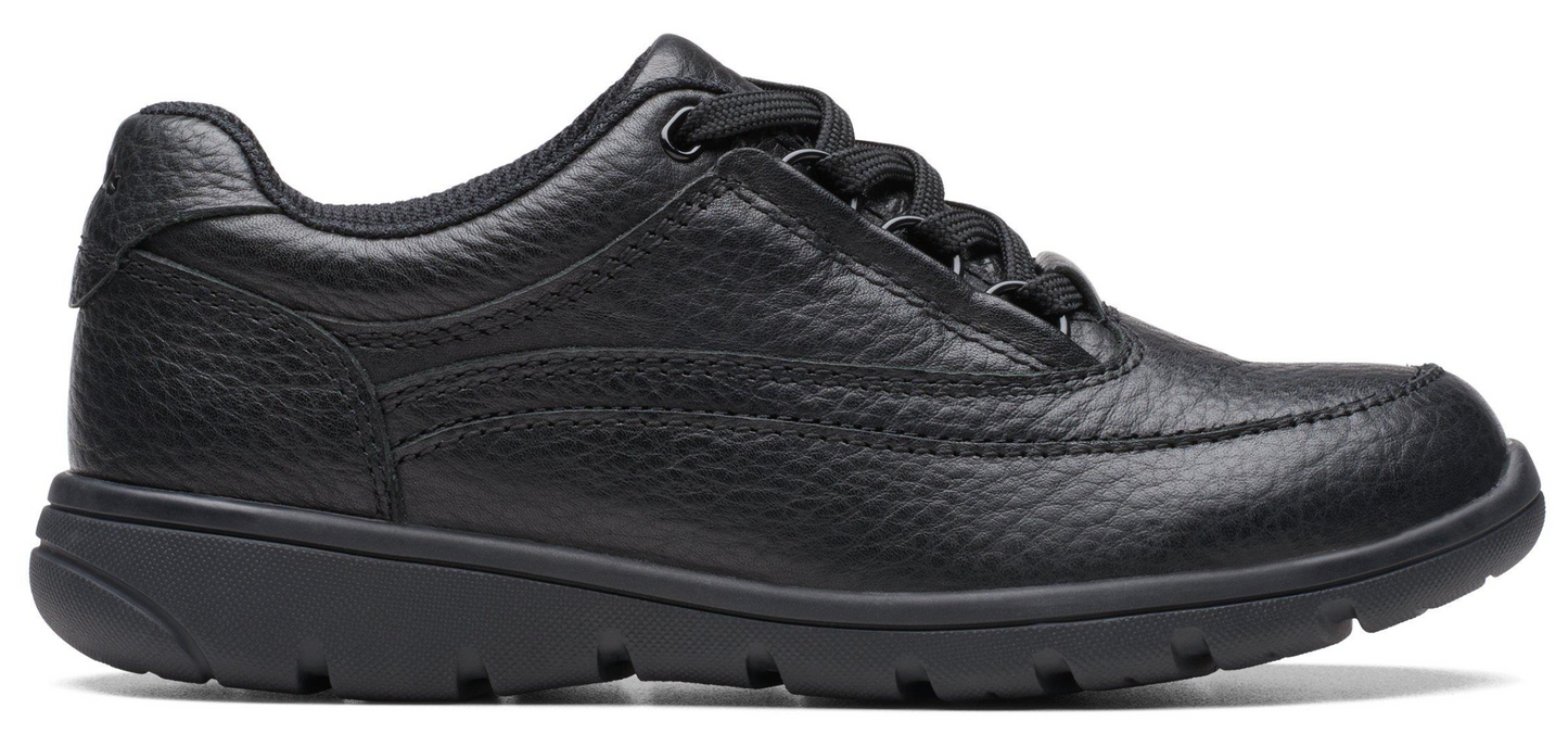 Clarks Venture Carrie K - 26175554 - Black Leather - KID'S / JUNIORS