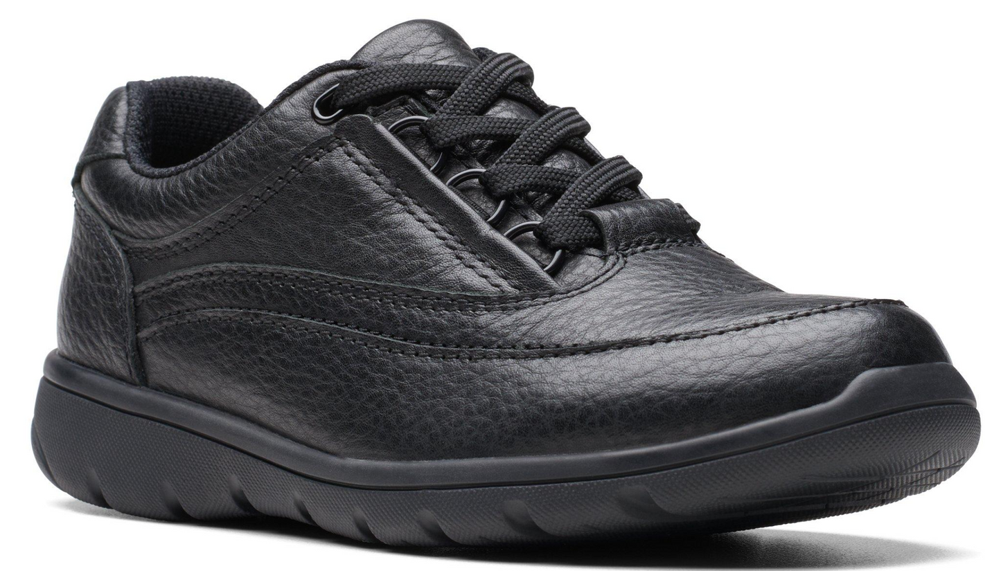 Clarks Venture Carrie K - 26175554 - Black Leather - KID'S / JUNIORS