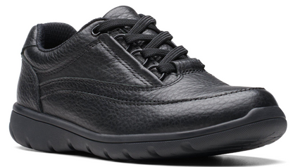 Clarks Venture Carrie K - 26175554 - Black Leather - KID'S / JUNIORS