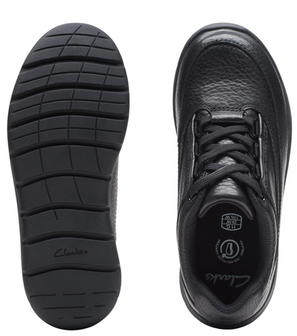 Clarks Venture Carrie K - 26175554 - Black Leather - KID'S / JUNIORS