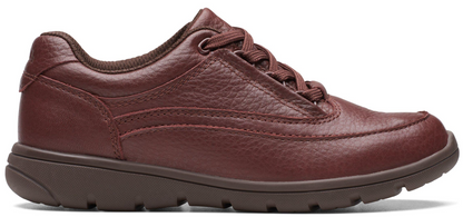 Clarks "Venture Carrie K" 26175555 Brown Leather KID'S / JUNIORS
