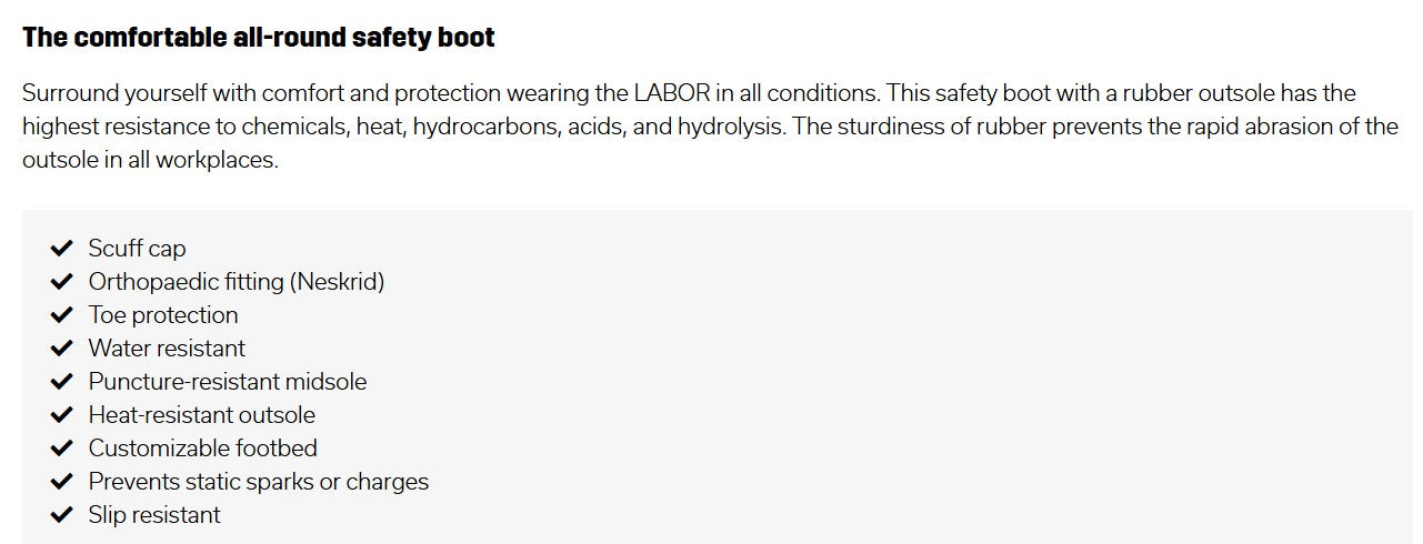 Steel Toe -  Satety Boots - Puncture Resistant