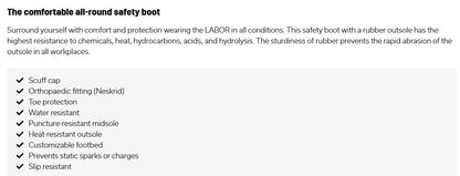 Steel Toe -  Satety Boots - Puncture Resistant